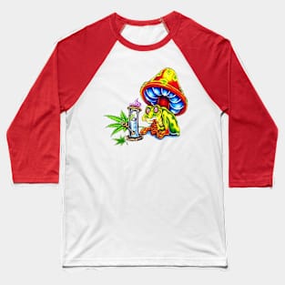 Cannabis Frog Baseball T-Shirt